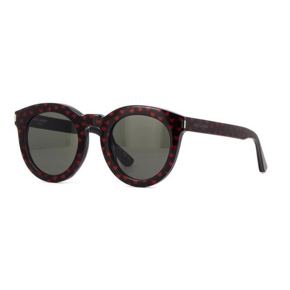 Saint Laurent SL102 heart print sunglasses